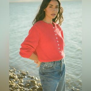 SØNDERHAUS Harbor Cardigan 2X 100% cotton NWT